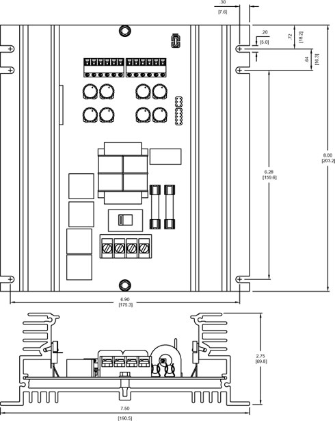 Vari Speed R400 Dimensions